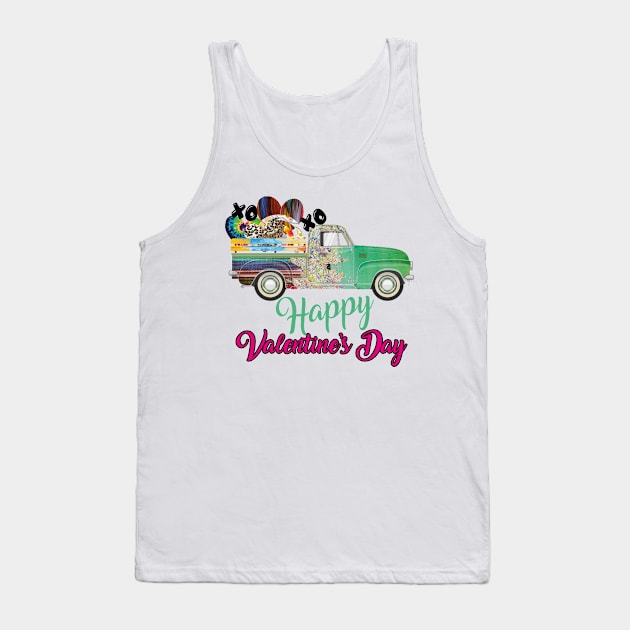 Happy Valentines Day Tank Top by Diannas